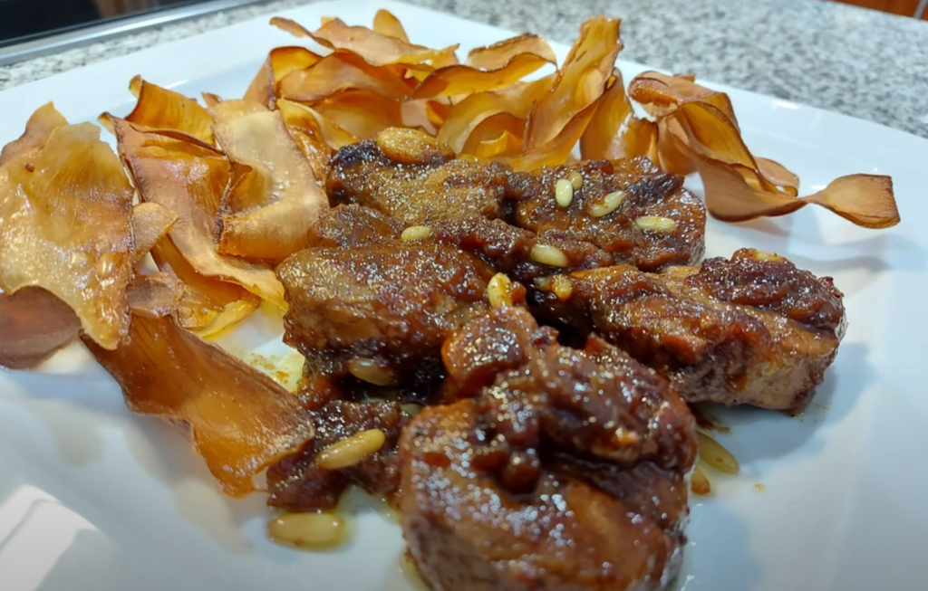 Solomillo de cerdo al Pedro Ximénez